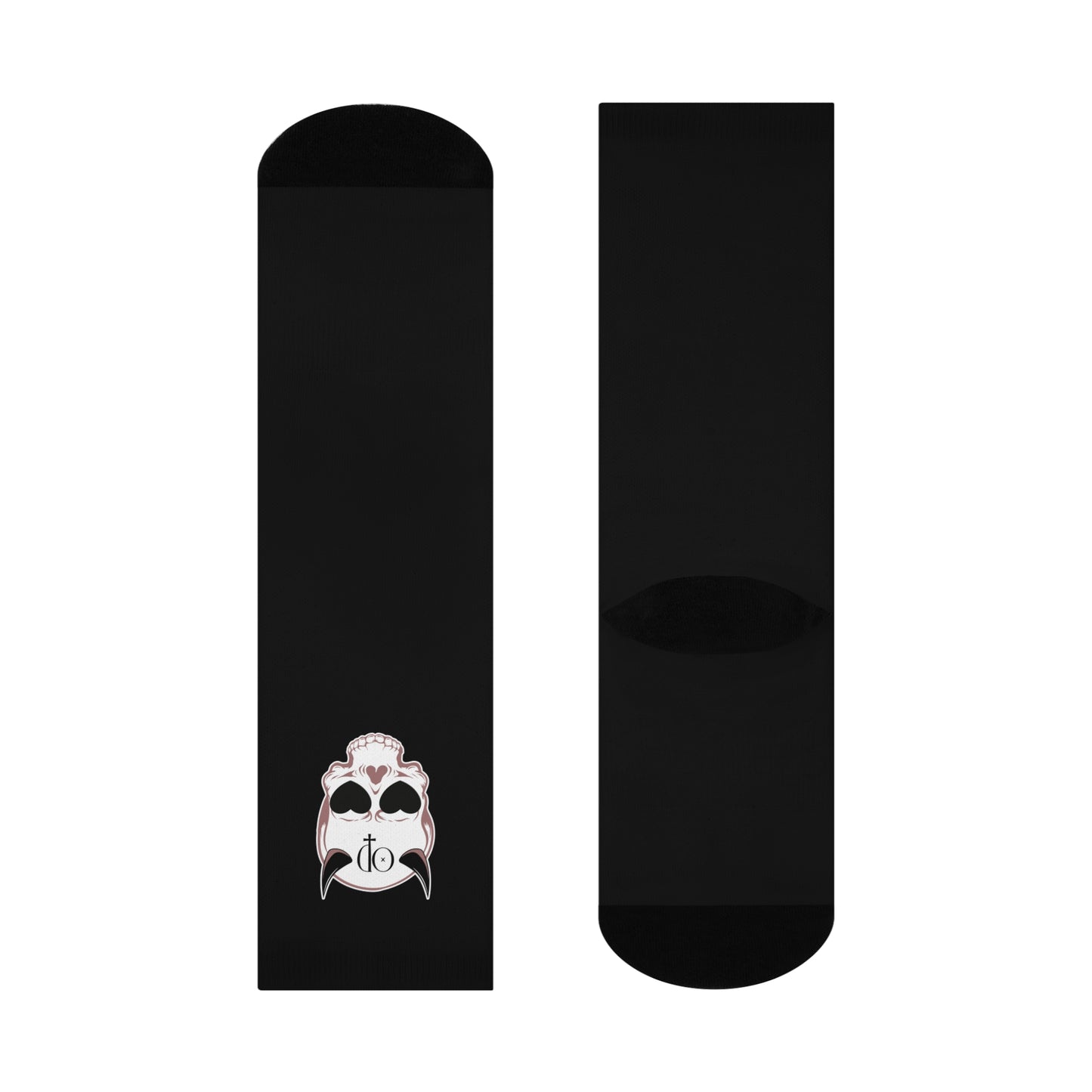 Obsidian Descension Devil - Cushioned Crew Socks