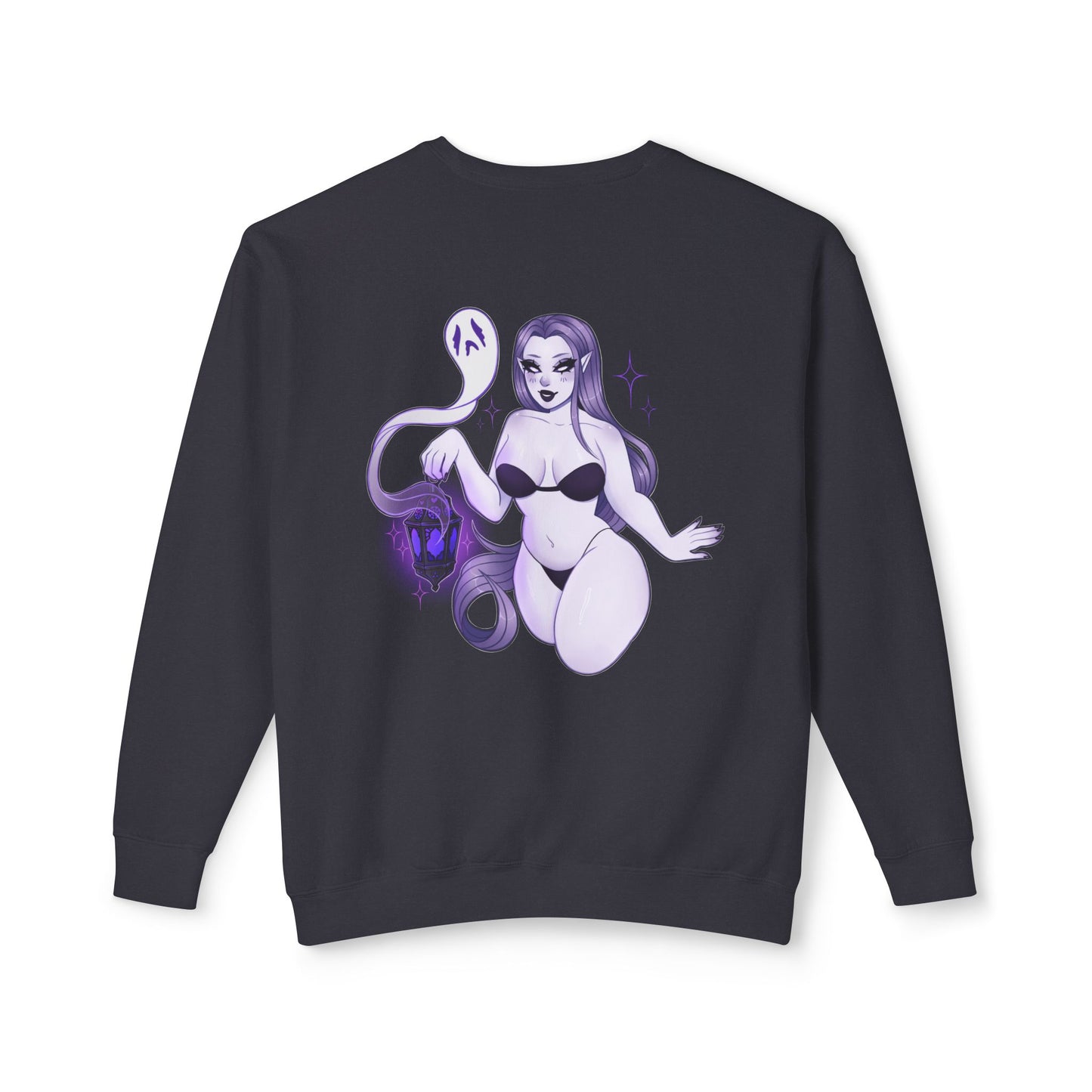 Ghost - Unisex Lightweight Crewneck Sweatshirt