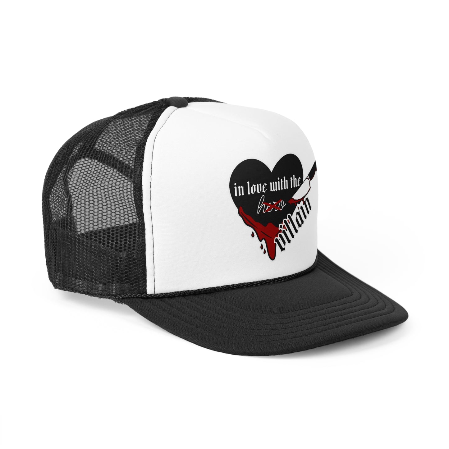 In Love with the Villain Trucker Cap