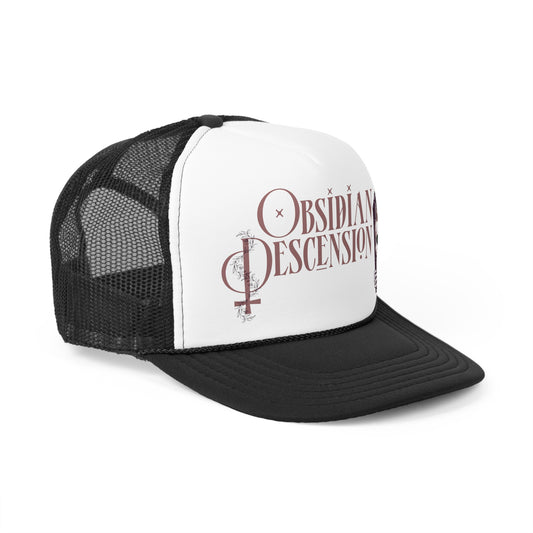 Obsidian Descension Trucker Cap