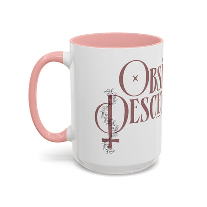 Obsidian Descension Coffee Mug (11, 15oz)