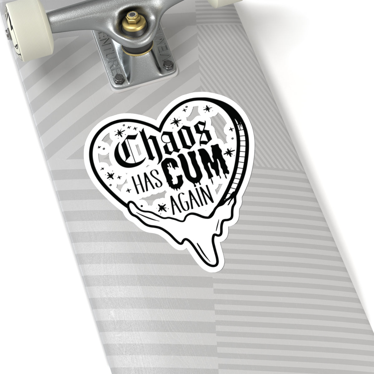 Chaos Has Cum Sticker