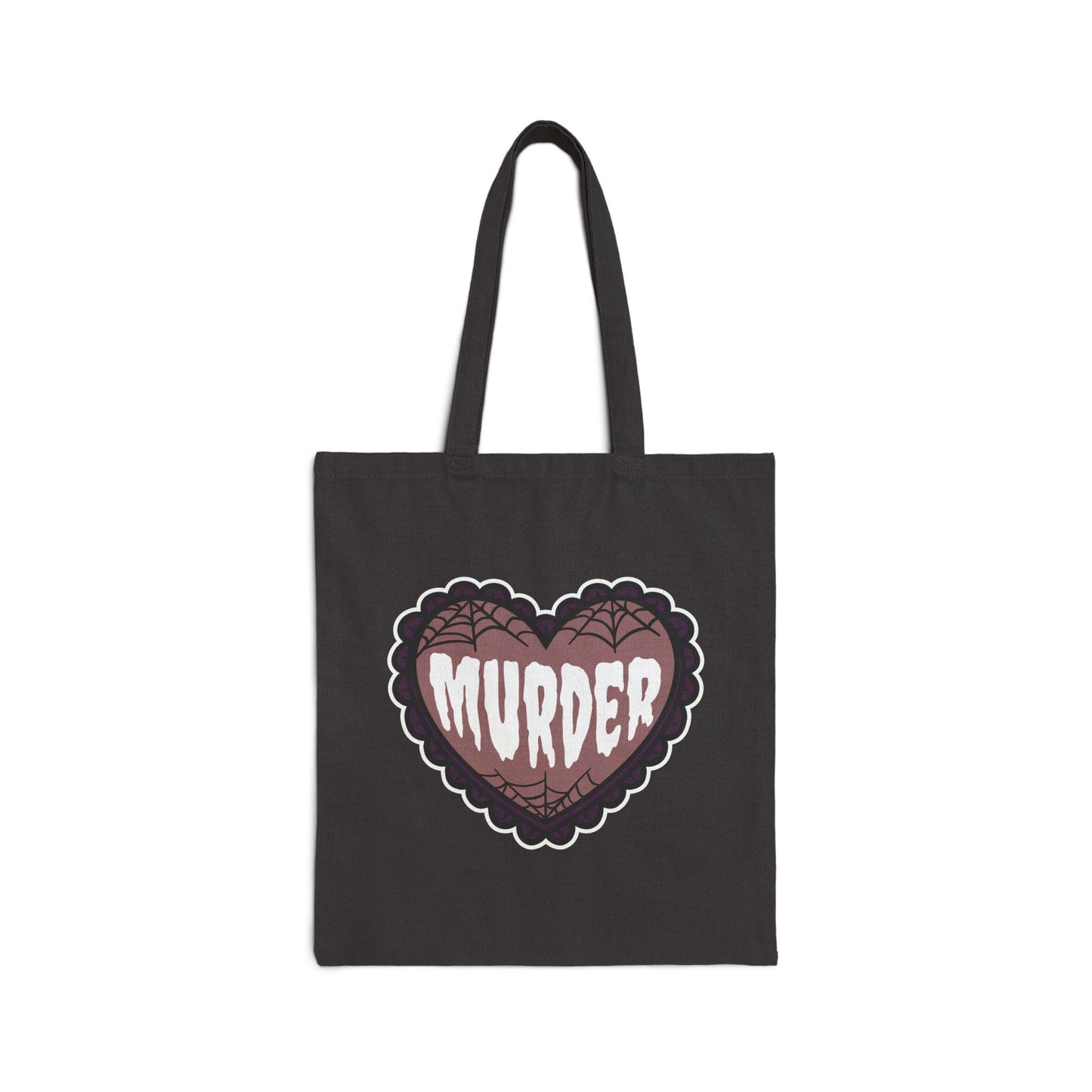 Murder Canvas Tote Bag