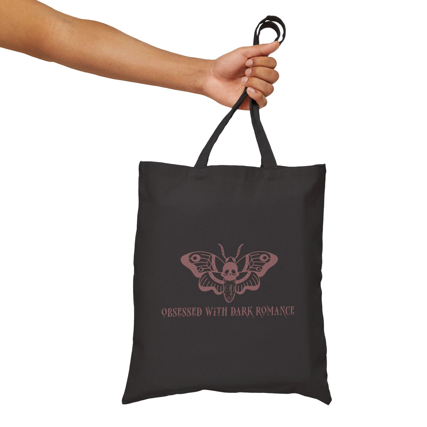 Obsessed With Dark Romance Cotton Canvas Tote Bag