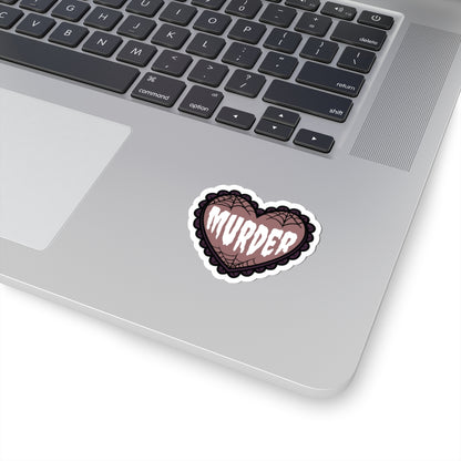 Murder Heart Sticker