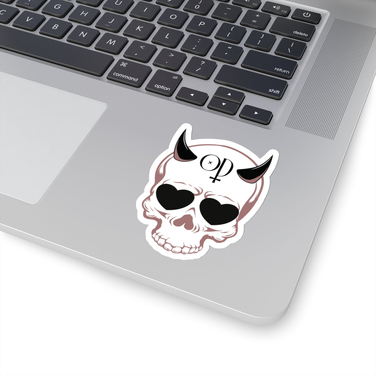 Obsidian Descension Skull Sticker