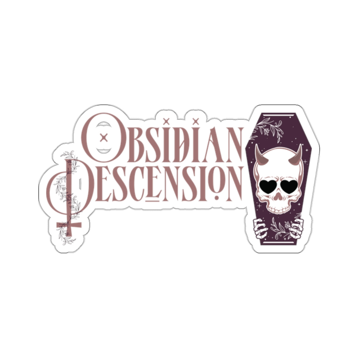 Obsidian Descension Logo Sticker