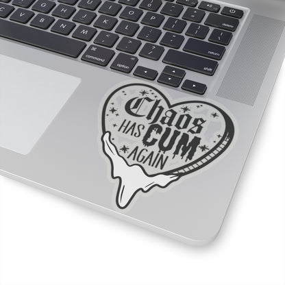 Chaos Has Cum Sticker