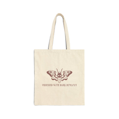 Obsessed With Dark Romance Cotton Canvas Tote Bag