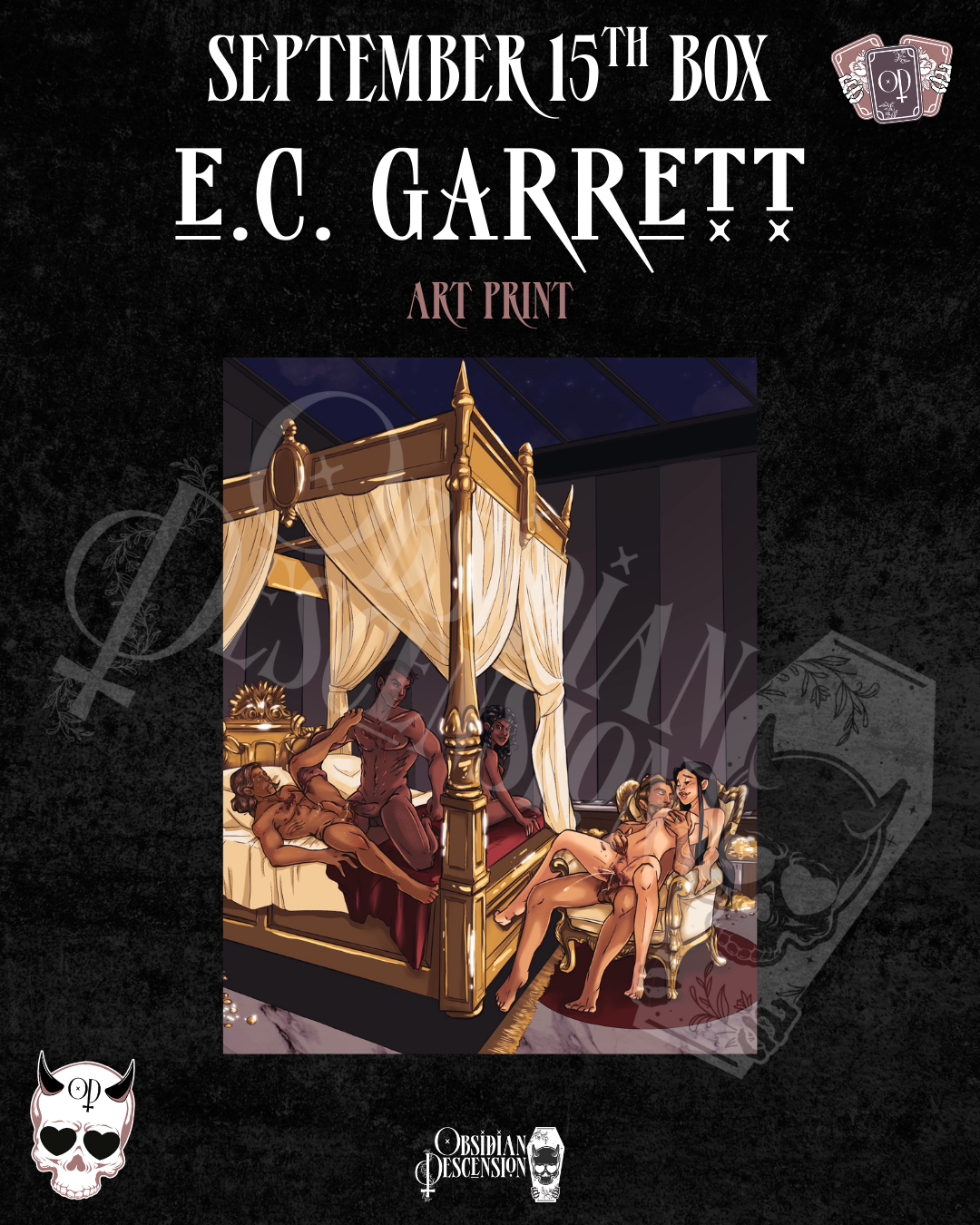 Here There Be Monsters - EC Garrett Box