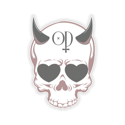 Obsidian Descension Skull Sticker