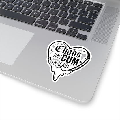 Chaos Has Cum Sticker