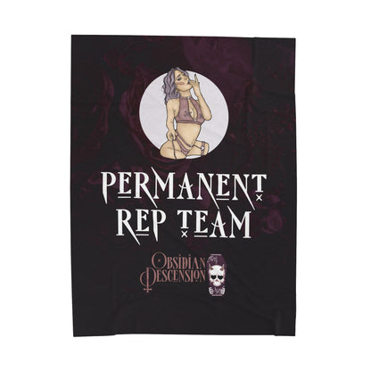 Perm Rep Team - Velveteen Plush Blanket