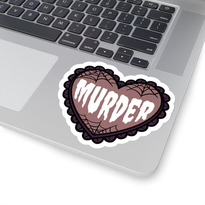 Murder Heart Sticker