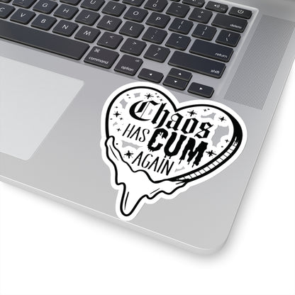 Chaos Has Cum Sticker