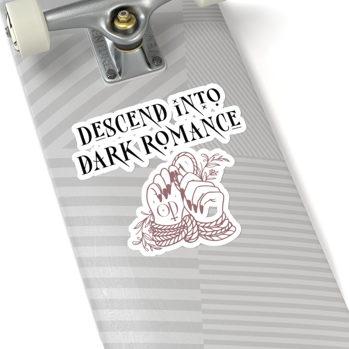 Descend Into Dark Romance Sticker