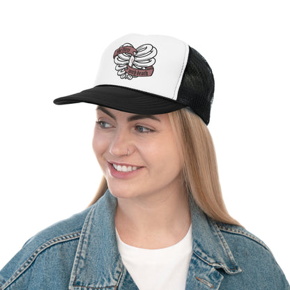 She Flirts With Death Trucker Cap