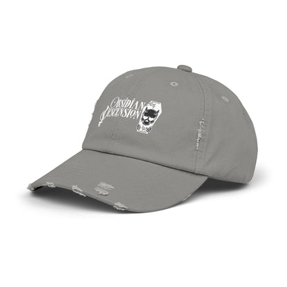 Obsidian Descension Unisex Distressed Cap