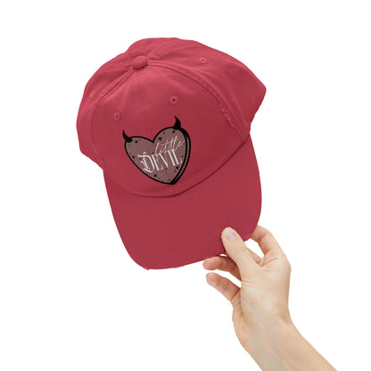 Little Devil Unisex Distressed Cap