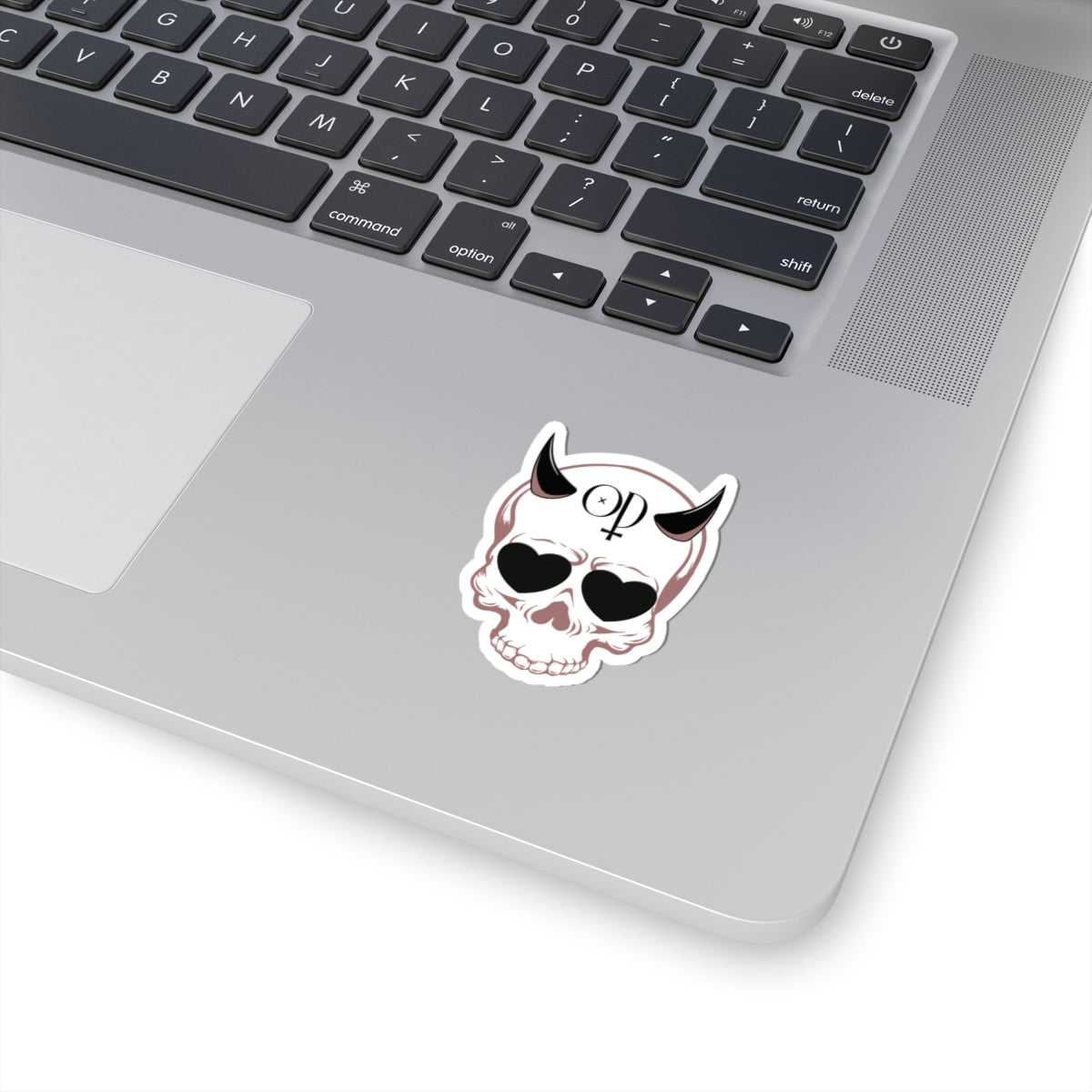 Obsidian Descension Skull Sticker