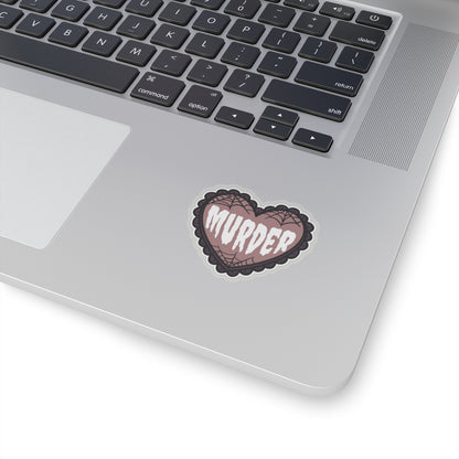 Murder Heart Sticker