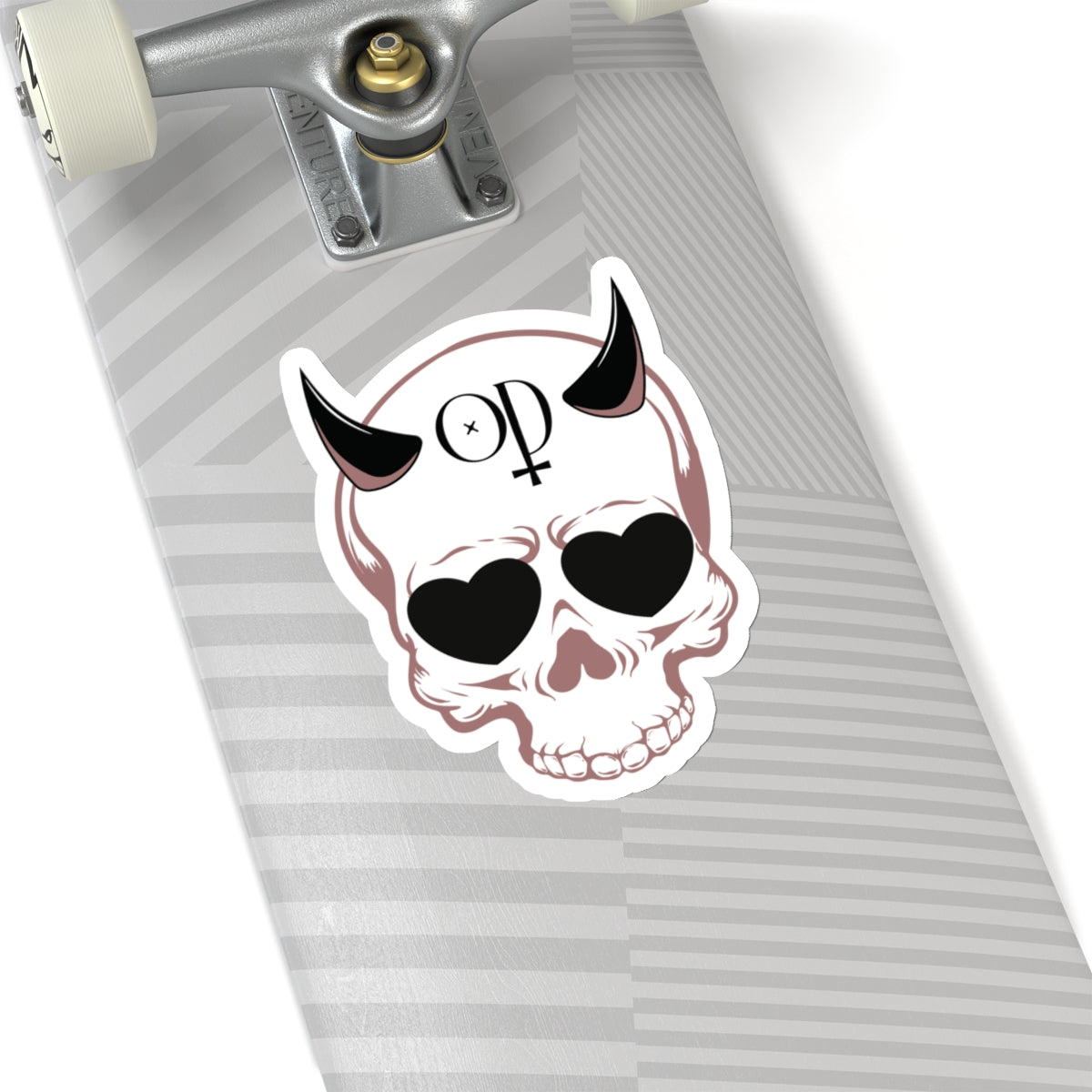 Obsidian Descension Skull Sticker