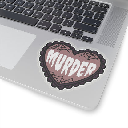 Murder Heart Sticker