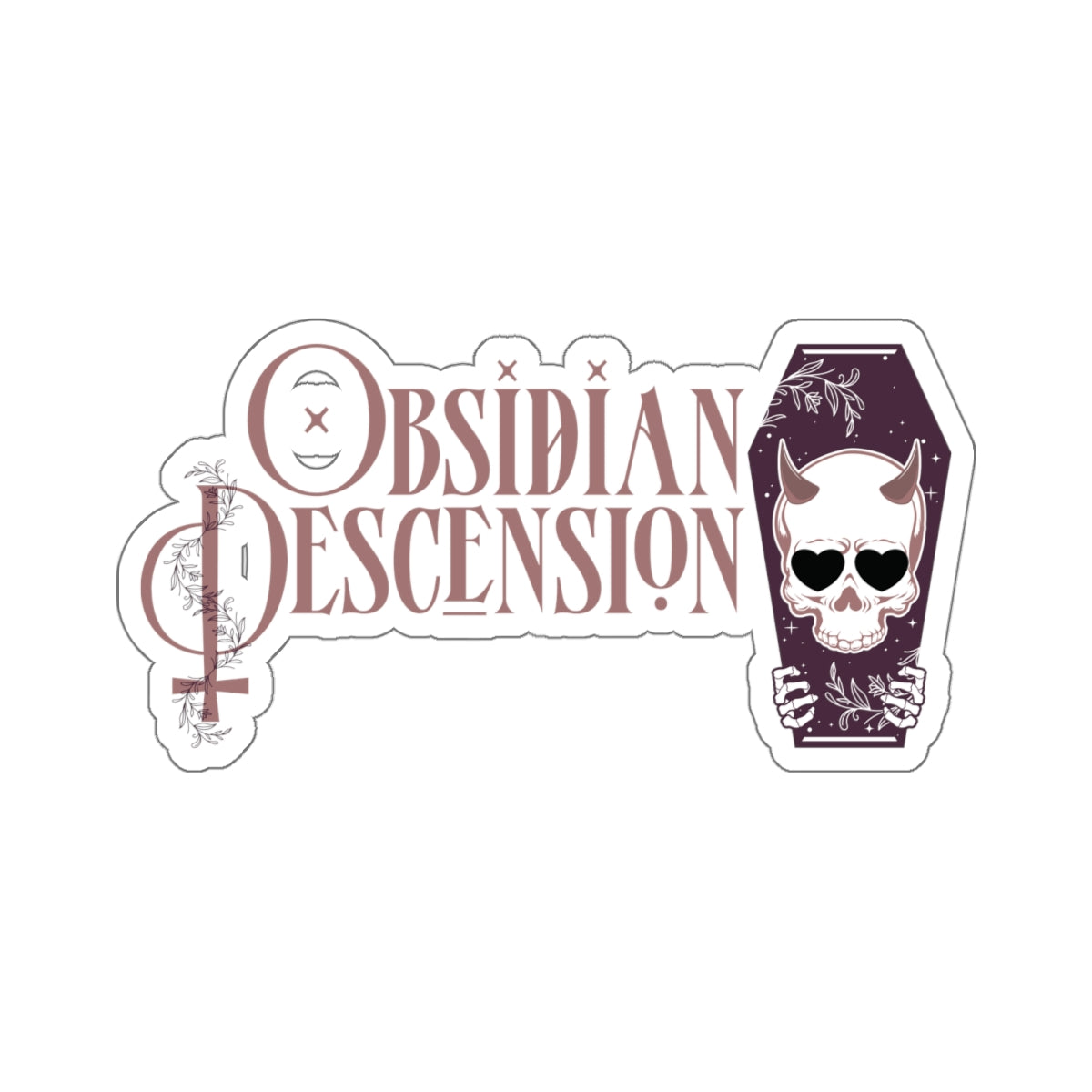 Obsidian Descension Logo Sticker