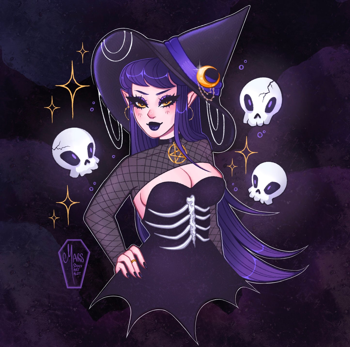 Witch Art Print